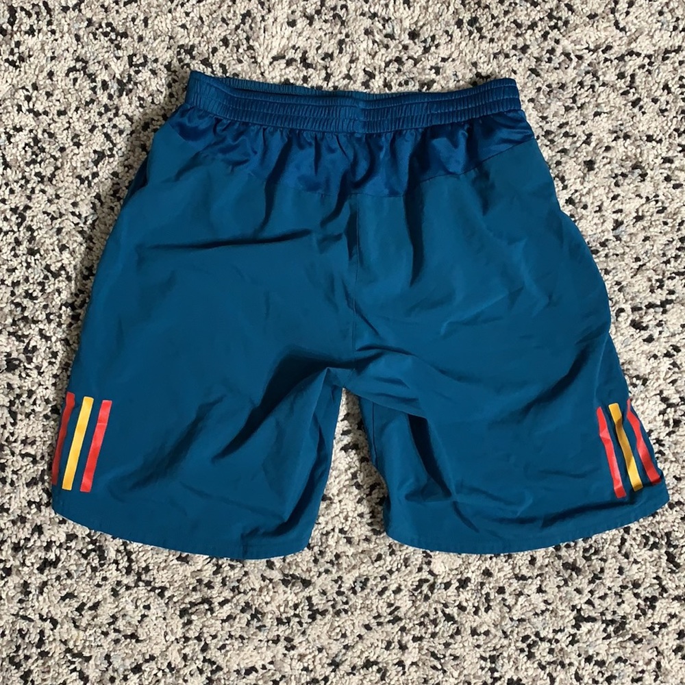 Adidas Spain RFCF Soccer Shorts Sample Style Lined Blue Medium - Picture 7 of 7